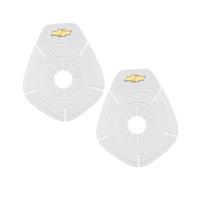 2Pcs Car Wiper Hole Dustproof Prevent DebrisSilicone Windscreen Wiper Pads For Chevrolet Lacetti Sonic Spark Sail Aveo T250