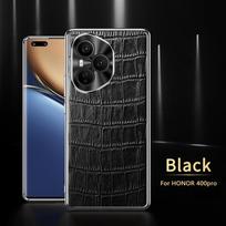 For Huawei Honor 400 Pro Case Luxury PU Leather Shockproof Protective Back Cover Case For Huawei Honor 400 400Pro Phone Shell HONOR 400 juoda