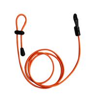 Elastic Rubber Kayak Paddle Leash Bungee Cord Rod Holder Tether for Fishing Kayaking Accessory oranžinė