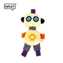 Feiqi Bite-Resistant Plush Robot Dog Toy with Chew and Tug-of-War Features