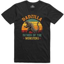 Dadzilla Papa Drole Kalėdinė dovana Unisex puodelis T-shirt S