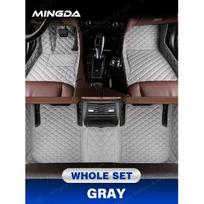 Automobiliniai grindų kilimėliai BMW X1 E84 2010 2011 2012 2013 2014 Individualizuotos automatinės pėdų pagalvėlės automobilių kiliminės dangos pilka spalva