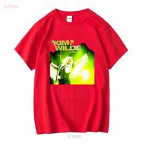 Here Come The Aliens Live Kim Wilde T Shirt Classic Black S 5XL KE040 long or short sleeves vintage Washed Comfortable Slightly S