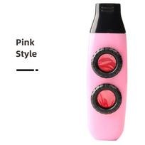 Double Hole Design Colored Kazoos Multi Colors ABS Kazoo Instrument Kazoo Instrument  Performance pink