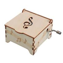 Hand-Crank Music Box Kit for Elementary Students - Creative Science Project 5.5 x 7 x 9 cm