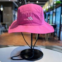 Vintažinė reguliuojama unisex kepurė lauko žygiams ir alpinizmui M（56-58cm） rožinė raudona spalva