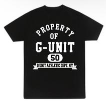 50 Cent Property of G-Unit T Shirt S-5XL S įvairiaspalvis