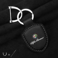 AGS1 Odinis Automobilio Raktų Pakabukas Raktų Žiedas Alfa Romeo 159 156 147 Mito Giulia Giulietta Tonale Stelvio 8C Volante Priedams juoda
