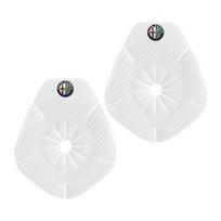 EOMY5 Car Windshield Wiper Hole Protective Cover Wiper Dustproof Protection Bottom For Alfa Romeo Giulia Stelvio Giulietta 156 159 147 For Alfa Romeo