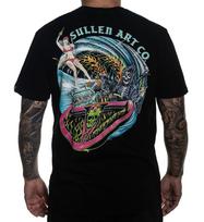 Sullen Men's Grim Ripper Short Sleeve Premium Tee Jet Black S įvairiaspalvis