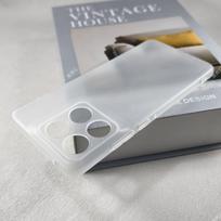 For Motorola Edge 70 Case Simple Slim Thin TPU Soft Silicone Matte Clear Phone Back Cover For Motorola Moto X70 Air Shell Bumper Motorola Edge 70 balta