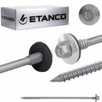 Etanco Gtrw 190mm cinkuoti sraigtai 100 vnt. medienai, betonui