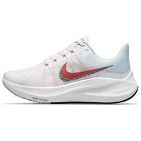 Nike Air Zoom Winflo 8 'White Flash Crimson' Women's Sneakers CW3421-101 35.5