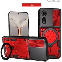 Slide Lens Armor Funda for ZTE nubia Neo 2 5G Case for ZTE nubia Neo 2 Case Magnetic Ring Stand Holder Protection Back Cover ZTEnubia Neo2