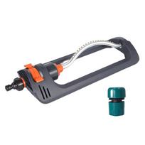 Oscillating Garden Sprinkler 19 Hole Nozzles Watering Sprinklers Rustproof Water Sprayer for Cooling Lawn/Agriculture Irrigation China Mainland
