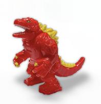Žaislinė figūrėlė Godzilla, 14 cm, raudona sp.