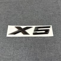 Compatible with BMW X Series (X1-X7) Rear Emblems: Bright Silver/Black Replacement Stickers for X Series Models.