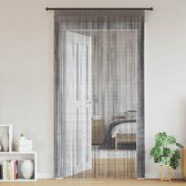 Virvelinės užuolaidos 2 vnt antracito spalvos 100x250 cm