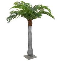Dirbtinė palmė žalios spalvos 200cm 15 lapų