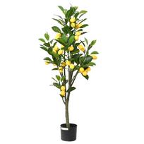 Dirbtinis citrinmedis žalios spalvos 120cm 136 lapai