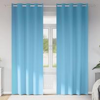 Užuolaidos su žiedais blokuojančios šviesą 2 pcs