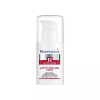 PHARMACERIS N ACTIVE-CAPILARIL FORTE raminantis paakių kremas nuo patamsėjusių ratilų ir paburkimo, 30 ml
