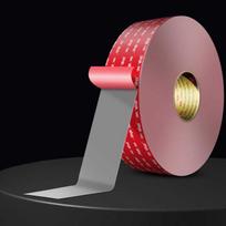 3M 5611-GF VHB High-Temperature Double-Sided Foam Tape tamsiai pilka spalva