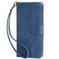 For Vivo X300 Ultra Cover Protective Business Flip Leather Magnetic Phone Case for Vivo X300 Ultra Phone Case For Vivo X300 Ultra mėlyna