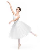 Romantiška pakuotė Giselle Šokio Baleto Sijonė Balta M/L
