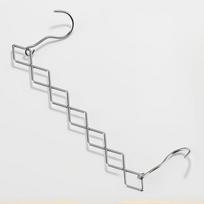 7-Hole Stainless Steel Clothes Hanger, Space Saving Foldable Rack for Home Dorm, Home Organizer/Storage