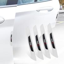AAADN1 4Pcs Car Door Anti Scratch Protection Strips For Opel Corsa D Astra Insignia Mokka Adam Rubber Decoration Sticker Car Supplies