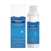 Baseino valiklis 100 ml skystis vandens skaidrinimui ir priežiūrai Be chloro kvapo Greitai tirpstantis tirpalas baseinams One Size