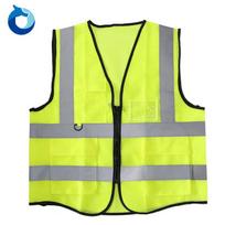 Handun Fluorescentinės Geltonos Spalvos Tinklelio Atšvaitinė Liemenė