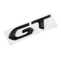 3D Metalinis GT Logotipas Automobilio Galinės Bagažinės Emblema Lipdukai KIA Peugeot 208 308 508 2008 3008 5008 106 107 206 207 307 406