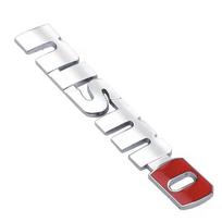 CGANEI1 GTR Car Metal Grill Logo Badge Emblem Decals Sticker Decorative Accessories For Nissan Juke Leaf Qashqai Patrol Nismo Murano Ve