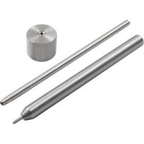 ABWR-Eyelet Hole Punch Die Tool, 2Mm Grommet Setter Hollow Punch (Includes Base & Ram) For Leather Craft Fabric Curtain DIY