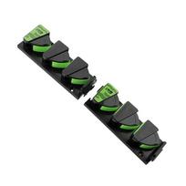 Black Green Color Rod Storage 3 Holes Design Vertical Display Rack  Fishing Tools Storage