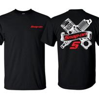 Užsisegamas T-shirt su variklio dalių grafika T-shirt mechanikams Idealiai tinka kasdieniam Unisex T-shirt S įvairiaspalvis