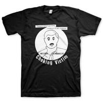Choking Victim Caught In My Throat T-Shirt Unisex T-Shirt S įvairiaspalvis
