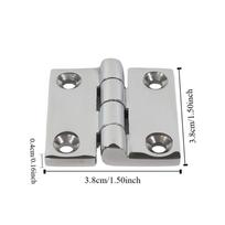 Hinge With 4 Holes 316 Stainless Steel Butt 38mm 40mm 50mm Mirror Polish Heavy Duty Marine Boat Hardware Hinges