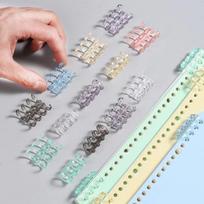 100g A4/A5/B5 Spiral Notebook, Wide Ruled, 8-Hole, Loose-Leaf Student Refill.