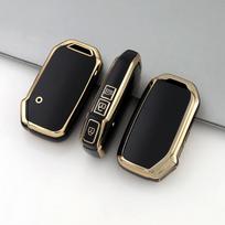 TPU Key Fob Cover Case For Kia K5 Gtline Sportage Telluride Seltos NIRO Forte Sorento 2023 2024 Accessories juoda