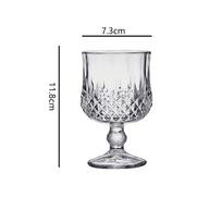190ml/160ml/230ml/155ml Europos stiliaus raudonojo vyno taurė Aukštos klasės skaidri šampano taurė Užsienio vyno taurė Vakarėlio kokteilių taurė 1pcs