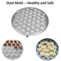 Aluminum Alloy 37 Holes Ravioli Pelmeni Dumpling Maker Mould Kitchen DIY Tool