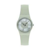 Swatch Lady Series Quartz Watch Green Dial Plastic Case Plastic Strap Women watches LG131 Green