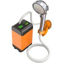 Su siurbimo taure Elektrinis dušas Ilgas baterijos veikimo laikas Įkraunamas vandens siurblys Kempingo dušas Sodas 4800mAh oranžinė
