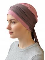 Pavasarinis moteriškas turbanas Lena 013-220 Švelnus skara, taip pat po chemoterapijos black