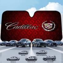 AADG1 C-Cadillac Car Car Sun Shade Front Window Sunshade For Most Sedans SUV Blocks Max Uv Rays Keep Your Vehicle Cool