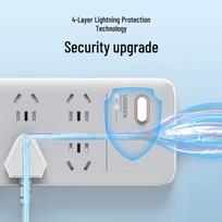 UGREEN CD301 8-Outlet Surge Protector Power Strip CN plug (adapter included)