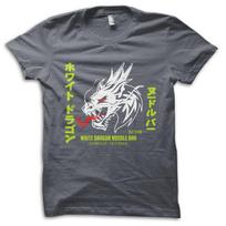 White Dragon Noodle Bar Blade Runner 2018 Tyrell Corp charcoal t-shirt 9198 S įvairiaspalvis